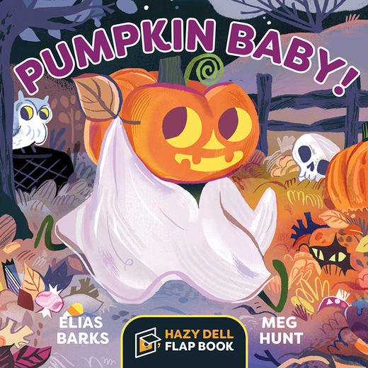 南瓜宝宝 儿童绘本故事翻翻书 英文原版 Pumpkin Baby!: A Hazy Dell Flap Book 商品图0