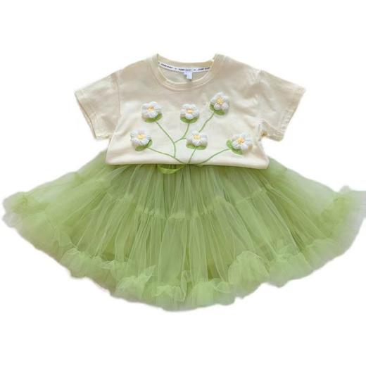 【捡漏价59.9元/2件】2023新款女童短袖，多种款式可选，夏季女宝宝，立体花朵T恤，儿童洋气夏装上衣-SH 商品图4