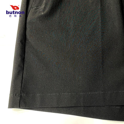 2329巴特侬（butnon）运动裤跑步三分裤黑色透气休闲舒适轻薄男女运动短裤 商品图2