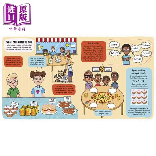 【中商原版】Little Explorers: Maths 小小探索家:数学 英文原版 进口图书 儿童绘本 科普百科图画书 精品绘本 商品图1