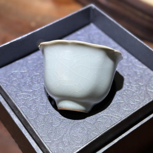 雅器｜东道汝窑·吉星杯（2023天青） 商品图3