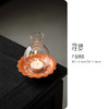 【日用百货】-宜室茶话 茶空间手绘陶瓷烛台玻璃灯罩 商品缩略图5