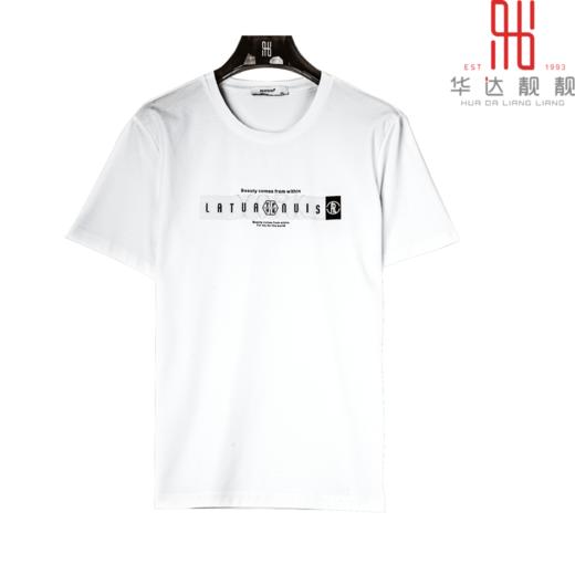 男装23夏季新品休闲圆领T恤2214-D18001 商品图0