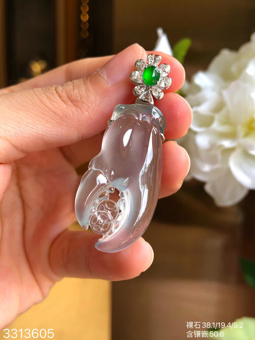 玻璃蟹钳吊坠 99999【3313605】 商品图2