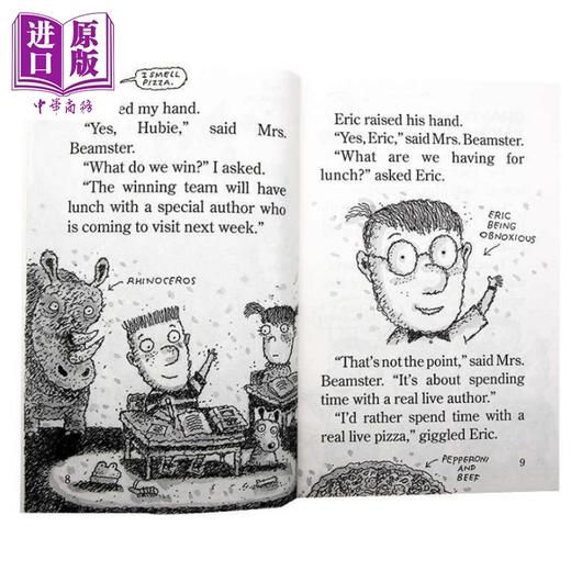 【中商原版】英文学乐黑潭小学第3套 21-30 盒装10册 Black Lagoon Collection Set 3 英文原版儿童章节书 故事小说小初文学 商品图4