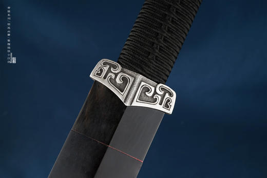 三希堂   青骓系列  陨铁赤霄汉剑  未开刃 商品图7