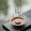 【日用百货】-宜室茶话 茶空间手绘陶瓷烛台玻璃灯罩 商品缩略图3