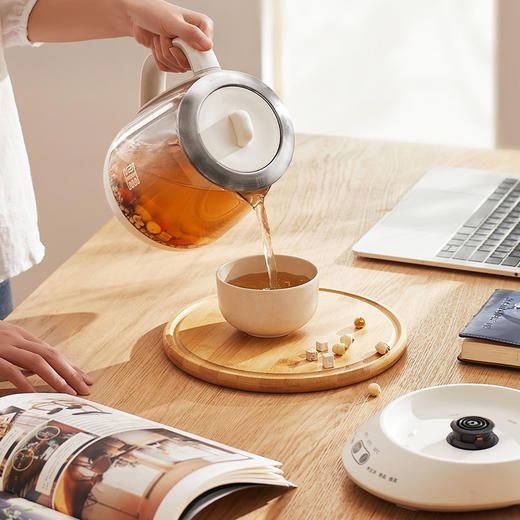 吉谷（K·KOU） EA001养生壶热水壶煮茶器 煮茶壶 电水壶 恒温电热水壶 保温花茶燕窝壶 商品图8