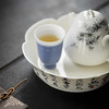 【日用百货】-宜室茶话  复古手绘诗文高足茶杯 商品缩略图1