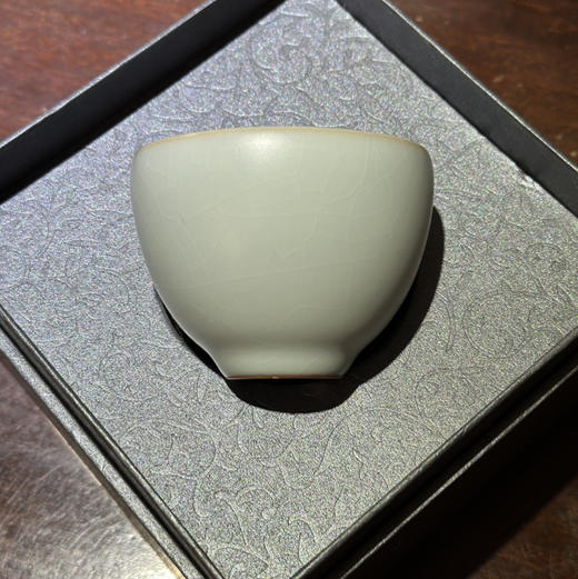 雅器｜东道汝窑·馨香杯（2023天青） 商品图2