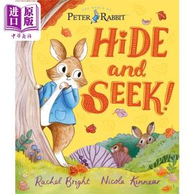 【中商原版】Nicola Kinnear Peter Rabbit Hide and Seek 彼得兔找找找 儿童绘本 故事图画书 英文原版 进口图书