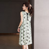 夏季茶歇碎花雪纺吊带裙，温柔系长裙感法式内搭连衣裙CC-J3405 商品缩略图3