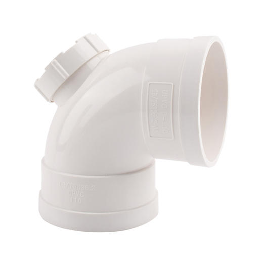 PVC排水系列90°弯头(带检) 商品图0