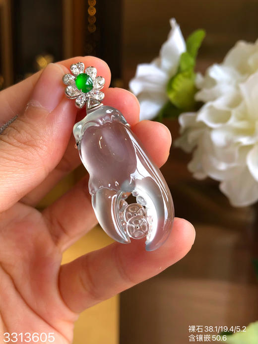 玻璃蟹钳吊坠 99999【3313605】 商品图0