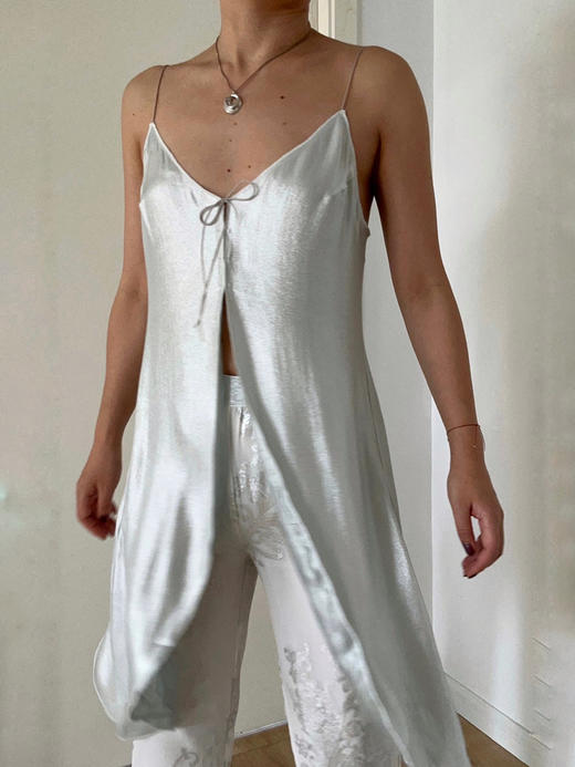 CG｜Iconic Elvira TOP [真丝系带上衣] 商品图0