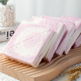 【推荐】真芋泥无边吐司，加厚夹心 松软醇香 早餐面包