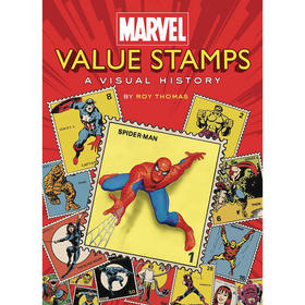 漫威超值邮票 视觉历史指南 英文原版 Marvel Value Stamps: A Visual History