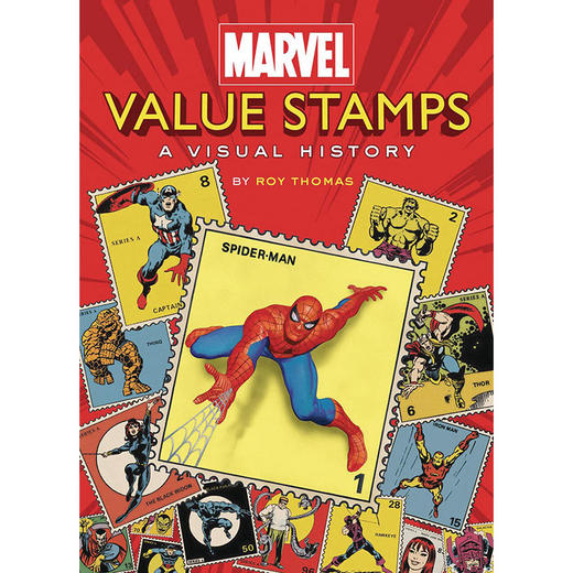 漫威超值邮票 视觉历史指南 英文原版 Marvel Value Stamps: A Visual History 商品图0