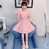 【服装鞋包】新款韩版小女孩洋气公主裙儿童短袖裙子 商品缩略图2