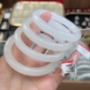 和田玉手镯-冰白羊脂细条 商品缩略图0