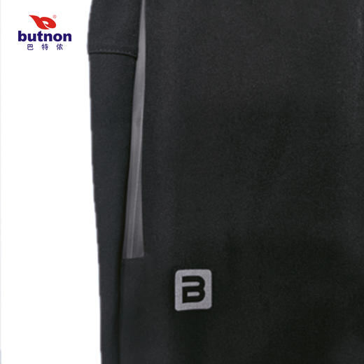 3232巴特侬（butnon）运动裤女子春夏休闲裤子梭织跑步长裤凉爽透气黑色基础款 商品图1