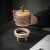 【日用百货】-宜室茶话  复古做旧陶瓷香炉盘香炉安神檀香炉 商品缩略图3