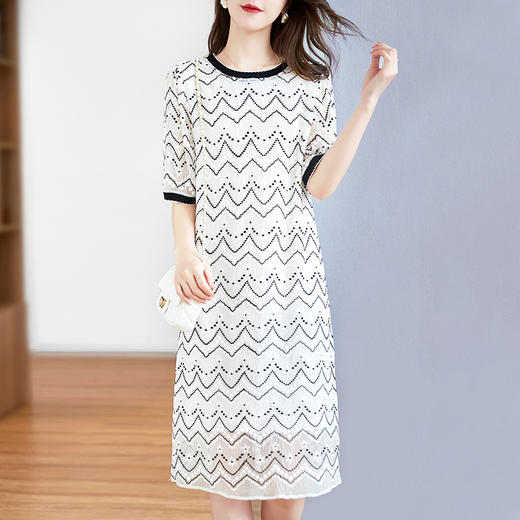 小个子妈妈真丝连衣裙SM82399521 商品图1