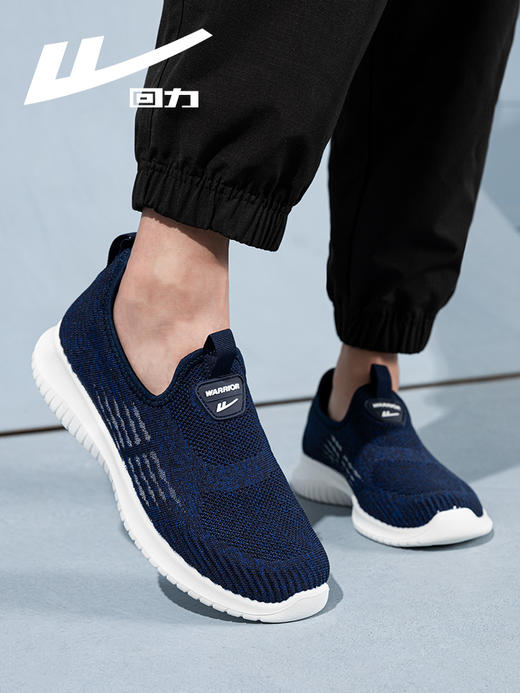 回力男鞋中老年爸爸鞋子一脚蹬网鞋透气健步老人鞋夏老北京布鞋男WXY(JS)-0587 商品图2