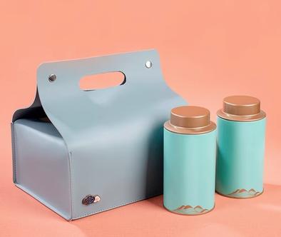 小舍双圆罐灰蓝手提袋套组 商品图0