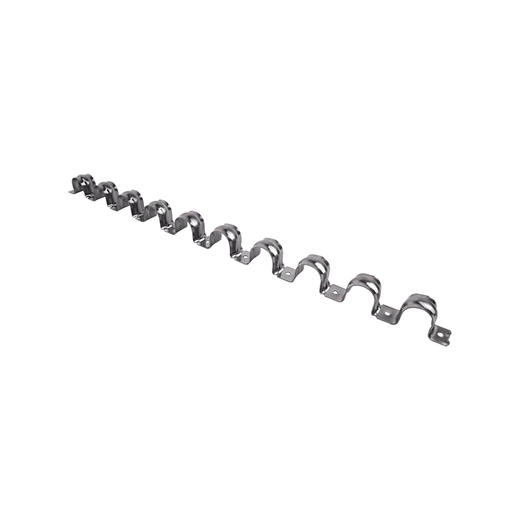 PVC-U电工系列加厚不锈钢排卡(10位) 商品图0