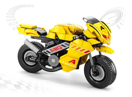 摩托车机车模型积木潮玩益智拼装积木玩具30026 30027 30028 30029 商品图7