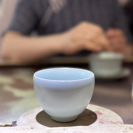 雅器｜东道汝窑·馨香杯（2023天青） 商品图1