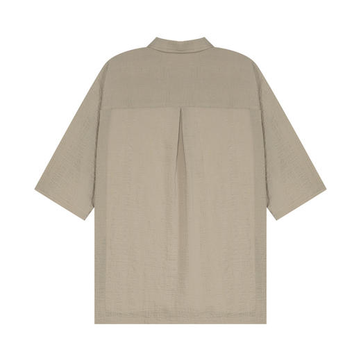 【断码清仓】HX 夏季套装翻领短袖衬衫/Z001320009101 商品图1