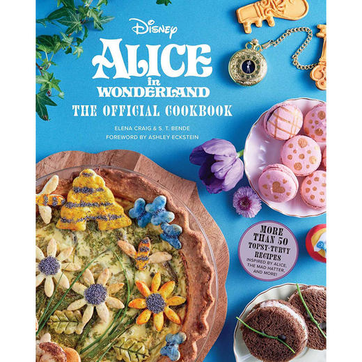 迪士尼爱丽丝梦游仙境官方食谱书周边 英文原版 Alice in Wonderland: The Official Cookbook 商品图0