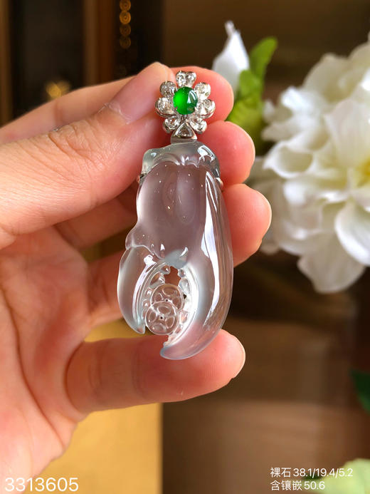 玻璃蟹钳吊坠 99999【3313605】 商品图1