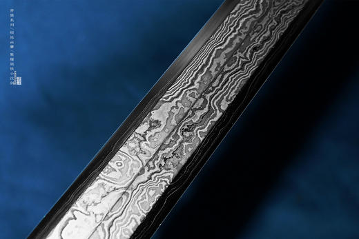 三希堂   青骓系列  陨铁赤霄汉剑  未开刃 商品图9