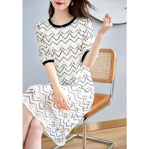 小个子妈妈真丝连衣裙SM82399521 商品图2