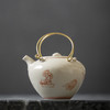 【日用百货】-宜室茶话 陶瓷手工铜提梁壶泡茶壶 商品缩略图7