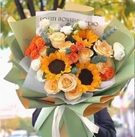 向阳而生------毕业季向日葵花束合集 商品图4