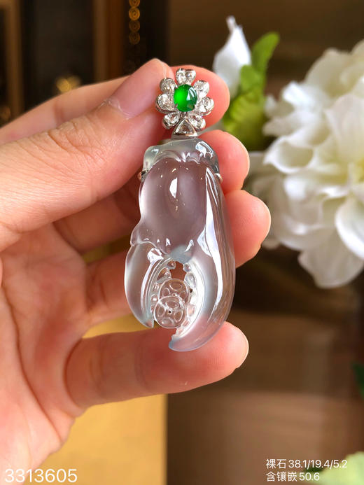 玻璃蟹钳吊坠 99999【3313605】 商品图3