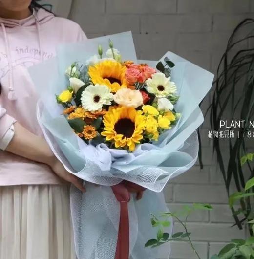 向阳而生------毕业季向日葵花束合集 商品图2