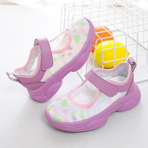 DD-女童鞋子夏季新款单鞋小女孩时尚休闲鞋子儿童镂空网鞋 商品图5