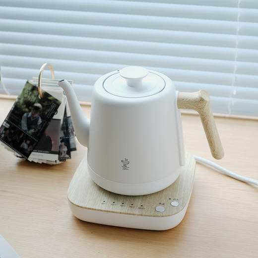 鸣盏 恒温茶艺壶MZ-152 0.8L/800W  恒温电热水壶家用小型304不锈钢烧水壶泡茶专用电热壶 商品图8
