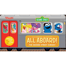 所有乘坐!芝麻街地铁 儿童绘本故事书 英文原版 All Aboard! The Sesame Street Subway?