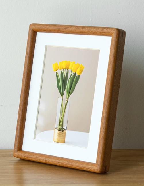 胡桃木相框框体A4高2.5cm（样品） 商品图0