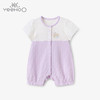 英氏婴儿连体衣夏季男女宝宝短袖哈衣薄款家居服睡衣 YLABJ22005A YLABJ22006A 商品缩略图0