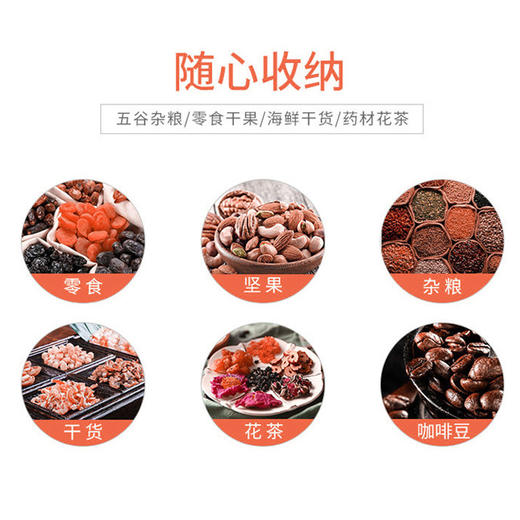 璃说天净沙600-1300ml高硼硅相思木盖提系储物罐 商品图4