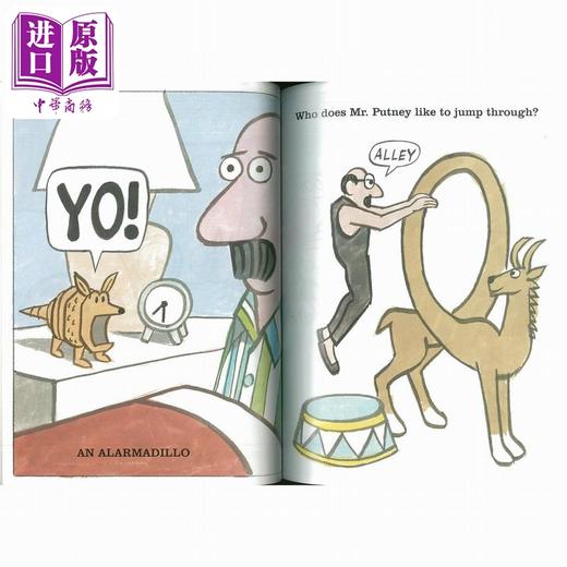 【中商原版】Jon Agee:Mr. Putney'S Quacking Dog (With Cd) 普特内先生的狗 英文原版 进口图书 儿童绘本 动物故事图画书 商品图2