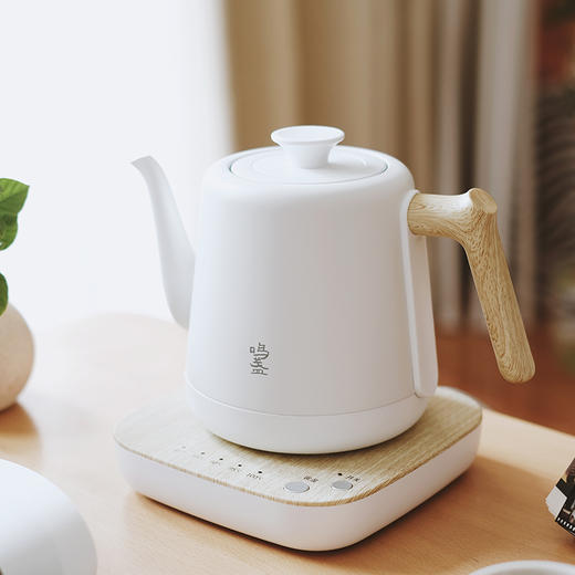 鸣盏 恒温茶艺壶MZ-152 0.8L/800W  恒温电热水壶家用小型304不锈钢烧水壶泡茶专用电热壶 商品图9