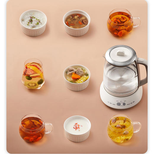 吉谷（K·KOU） EA001养生壶热水壶煮茶器 煮茶壶 电水壶 恒温电热水壶 保温花茶燕窝壶 商品图4